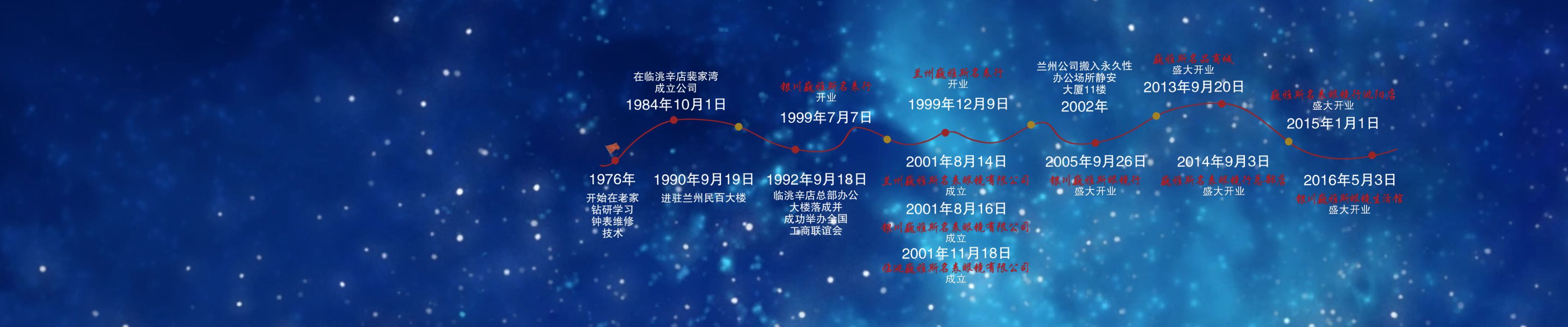 巍雅斯發(fā)展大事記